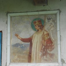 7.2017 - Potštejn, malba Liebschera - 9) Stav po vytmelení. Celek